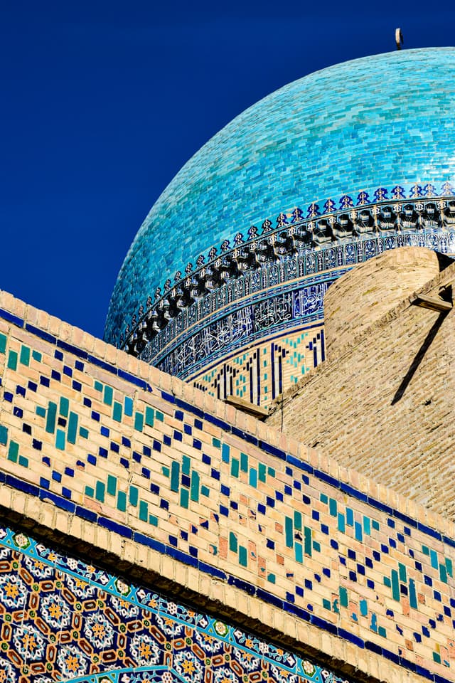 Mir-i-Arab Madrasa in Bukhara