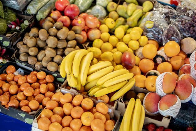 Fruits in a market