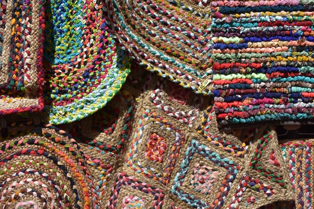 Handmade crafts and threads