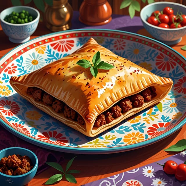 Square samsa