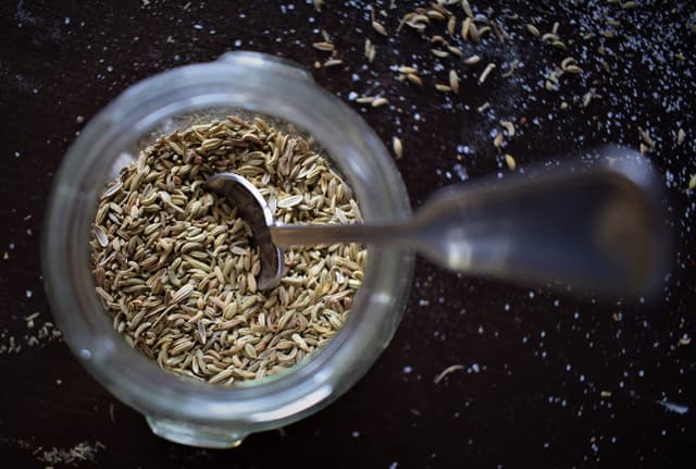 Cumin seeds